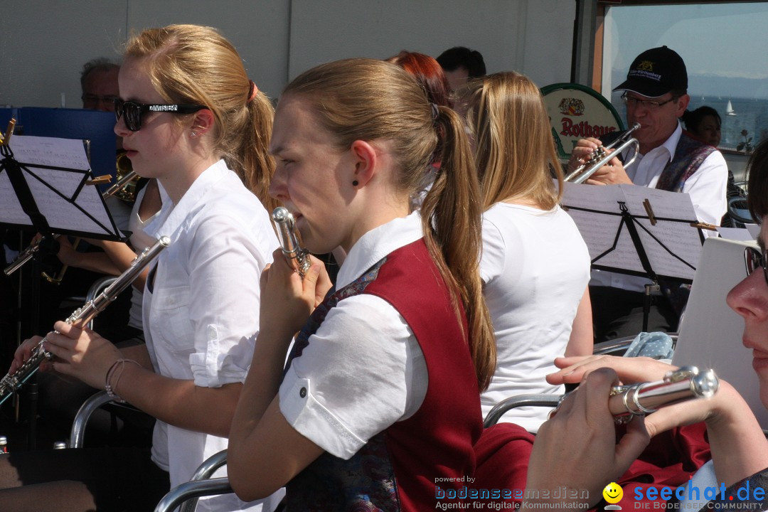 41. Internationale Flottensternfahrt am Bodensee: Meersburg, 28.04.2012