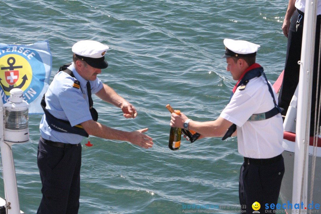 41. Internationale Flottensternfahrt am Bodensee: Meersburg, 28.04.2012