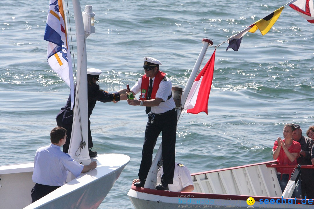 41. Internationale Flottensternfahrt am Bodensee: Meersburg, 28.04.2012