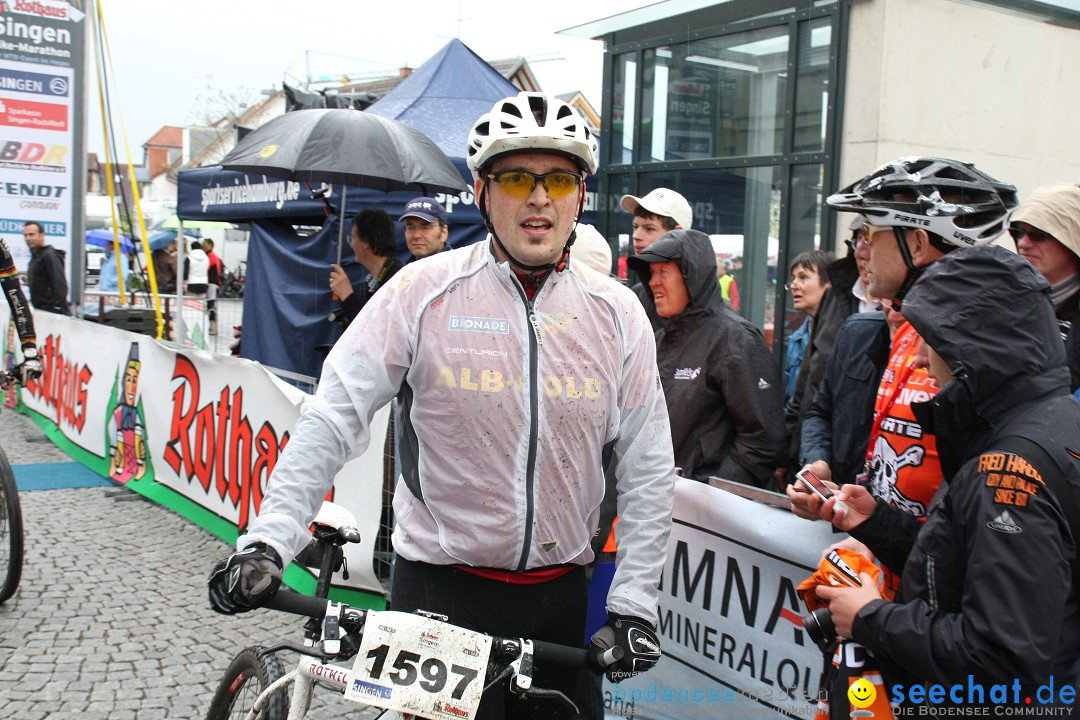 10. Rothaus Bike-Marathon: Singen am Bodensee, 06.05.2012