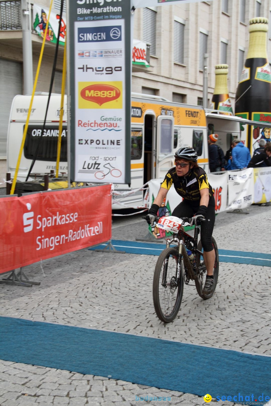 10. Rothaus Bike-Marathon: Singen am Bodensee, 06.05.2012