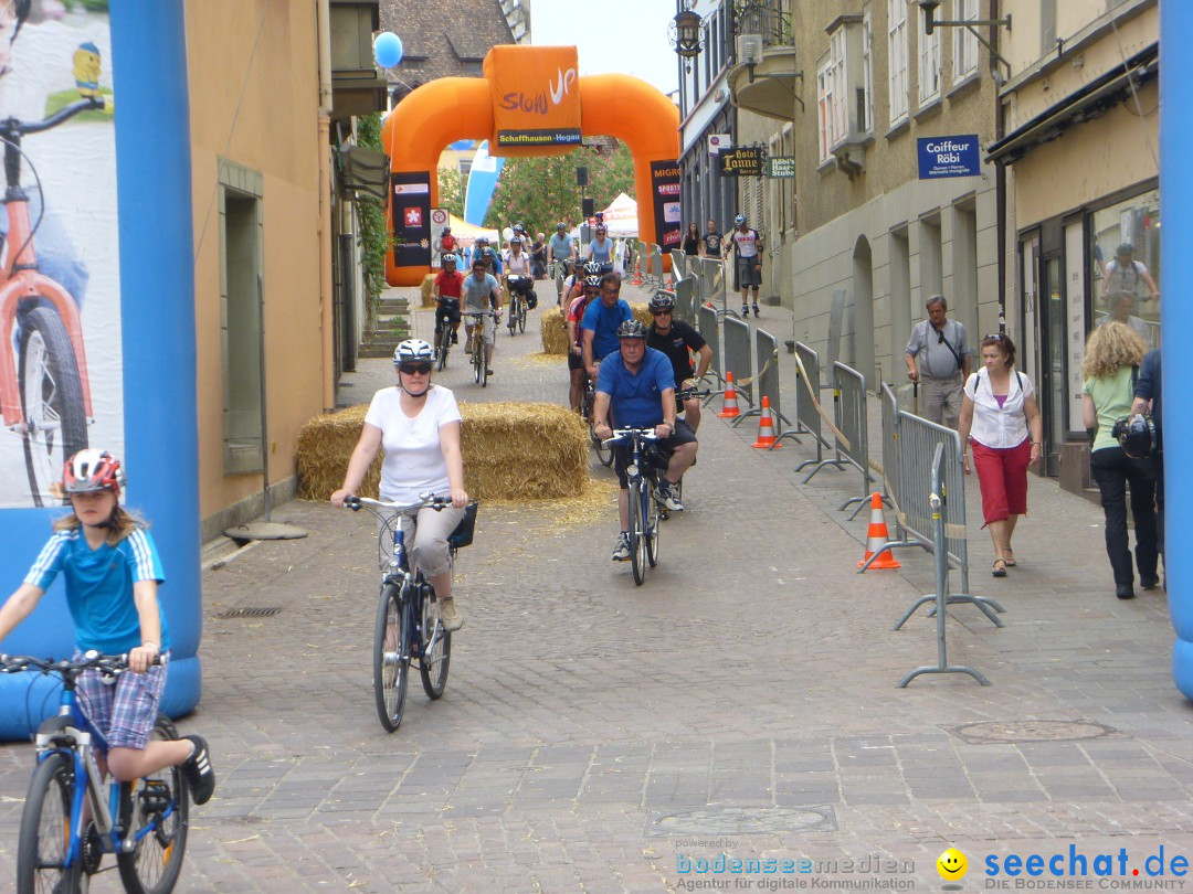 slowUp Schaffhausen-Hegau: Schaffhausen, 20.05.2012