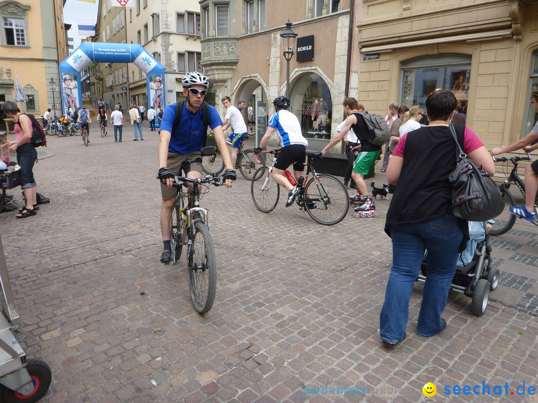 slowUp Schaffhausen-Hegau: Schaffhausen, 20.05.2012
