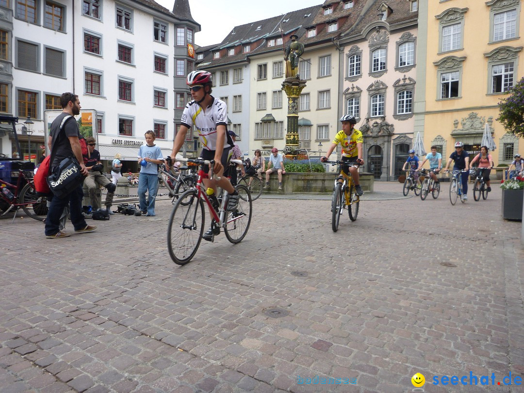 slowUp Schaffhausen-Hegau: Schaffhausen, 20.05.2012