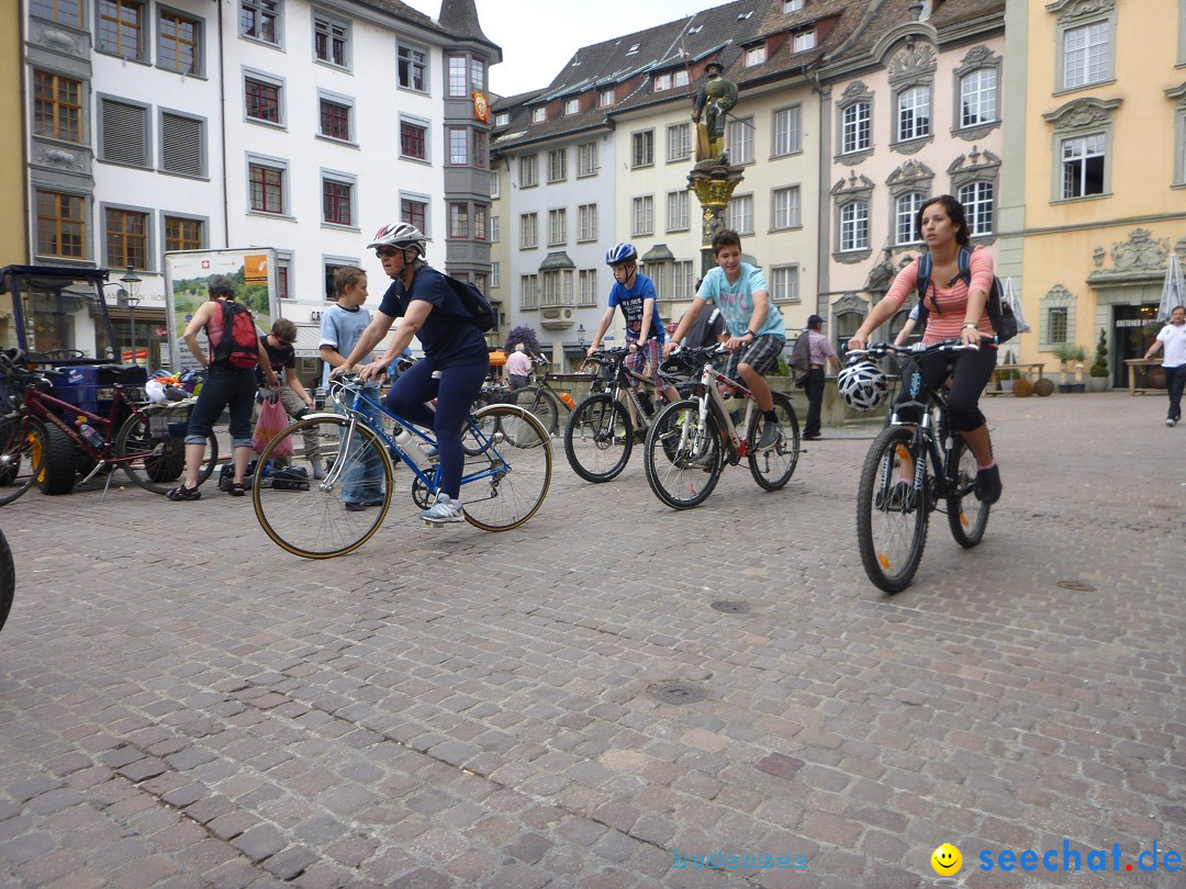 slowUp Schaffhausen-Hegau: Schaffhausen, 20.05.2012
