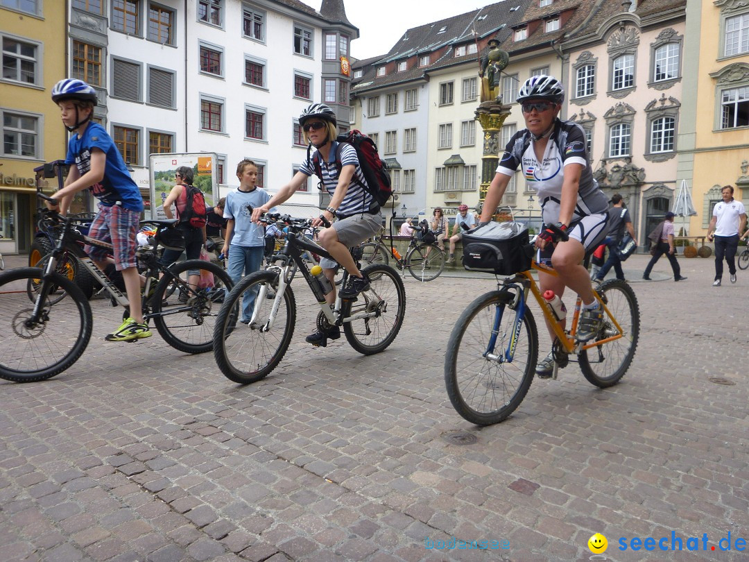 slowUp Schaffhausen-Hegau: Schaffhausen, 20.05.2012