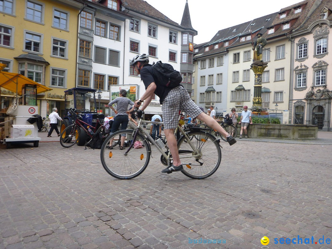 slowUp Schaffhausen-Hegau: Schaffhausen, 20.05.2012