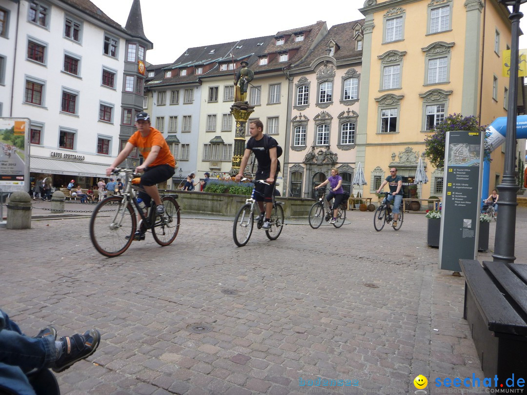 slowUp Schaffhausen-Hegau: Schaffhausen, 20.05.2012