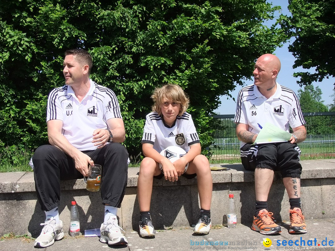 37. Stadtpokal und 25 Jahre Bad Saulgauer FC: Bad-Saulgau, 26.05.2012