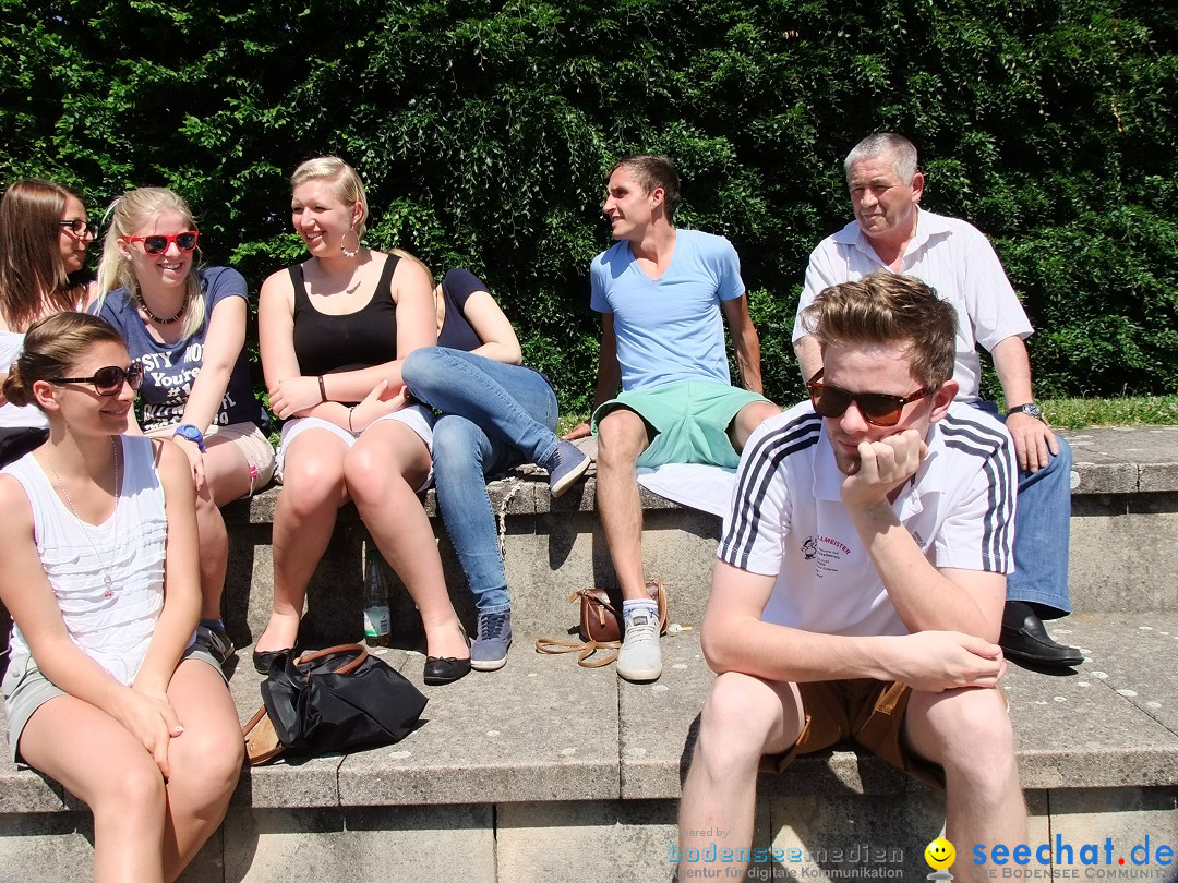 37. Stadtpokal und 25 Jahre Bad Saulgauer FC: Bad-Saulgau, 26.05.2012
