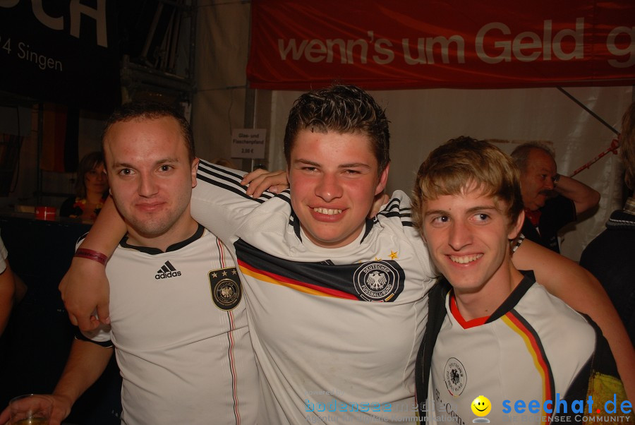 EM Public-Viewing: Friedingen am Bodensee, 09.06.2012