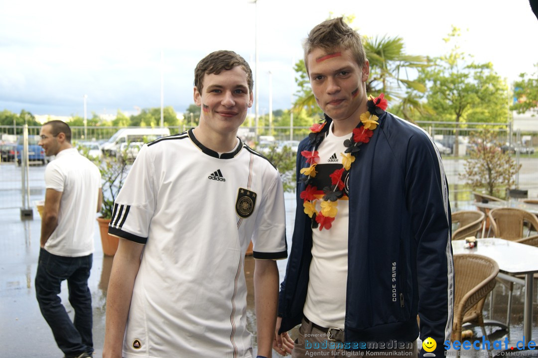 Public Viewing EM: Deutschland-Holland: 2-1  Ravensburg, 13.06.2012