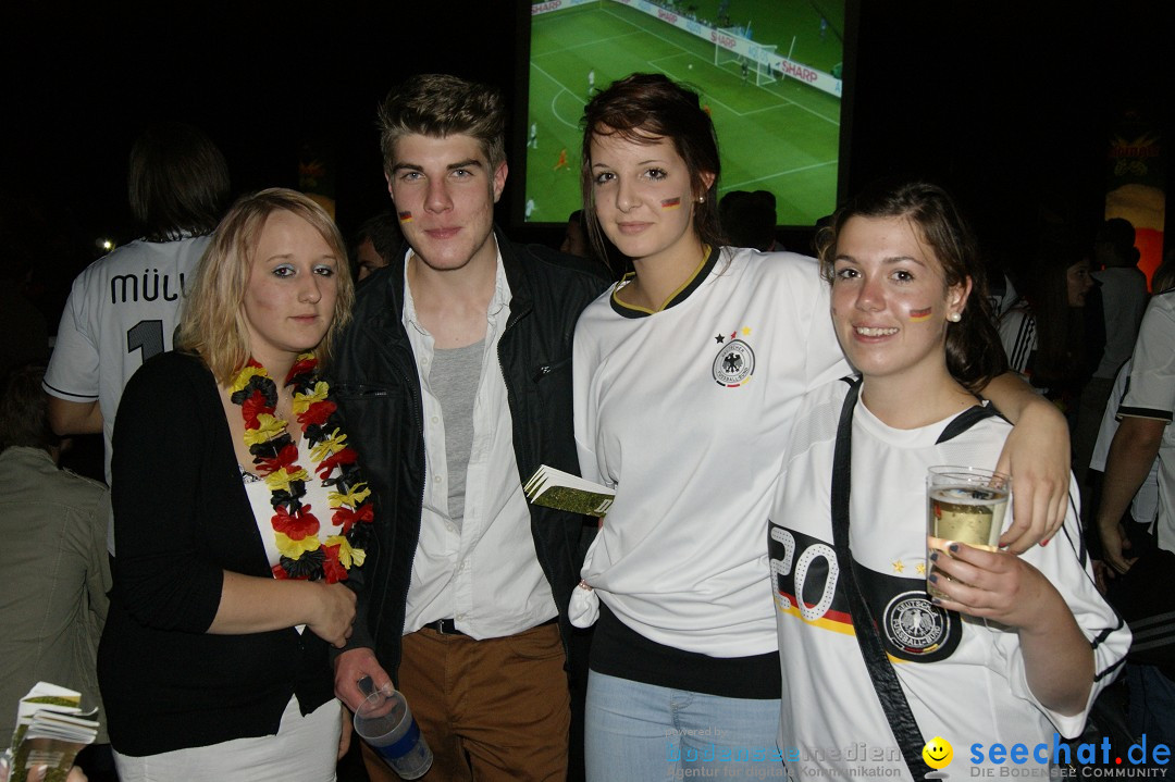Public Viewing EM: Deutschland-Holland: 2-1  Ravensburg, 13.06.2012