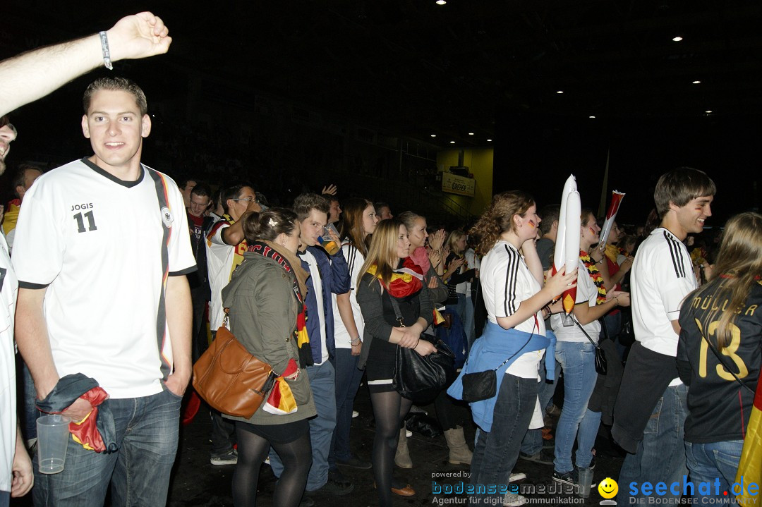 Public Viewing EM: Deutschland-Holland: 2-1  Ravensburg, 13.06.2012