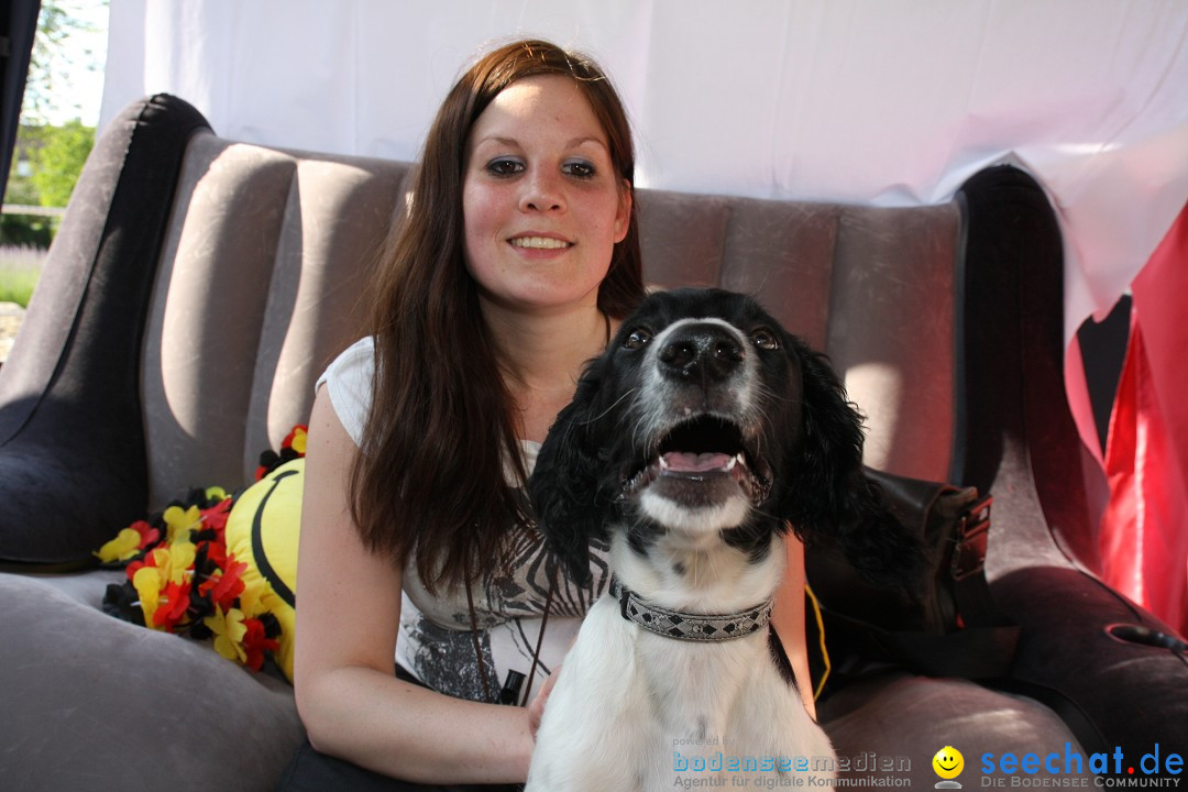 seechat.de Infostand: Schweizerfeiertag in Stockach am Bodensee, 16.06.2012