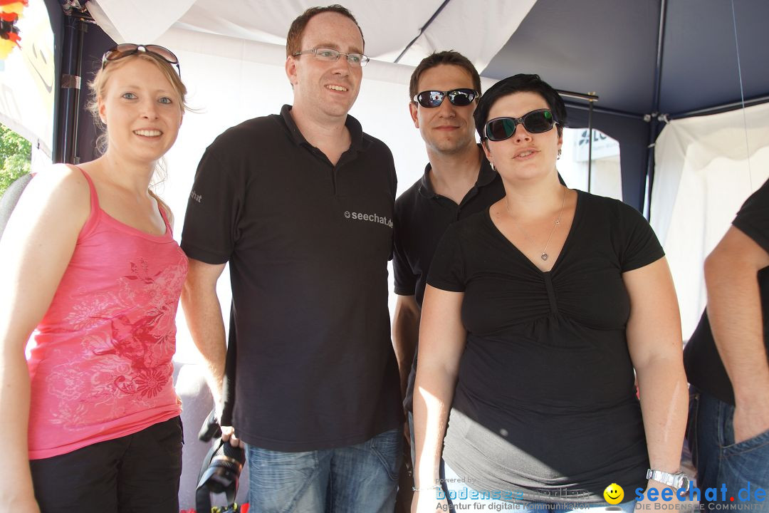 seechat.de Infostand: Schweizerfeiertag in Stockach am Bodensee, 16.06.2012