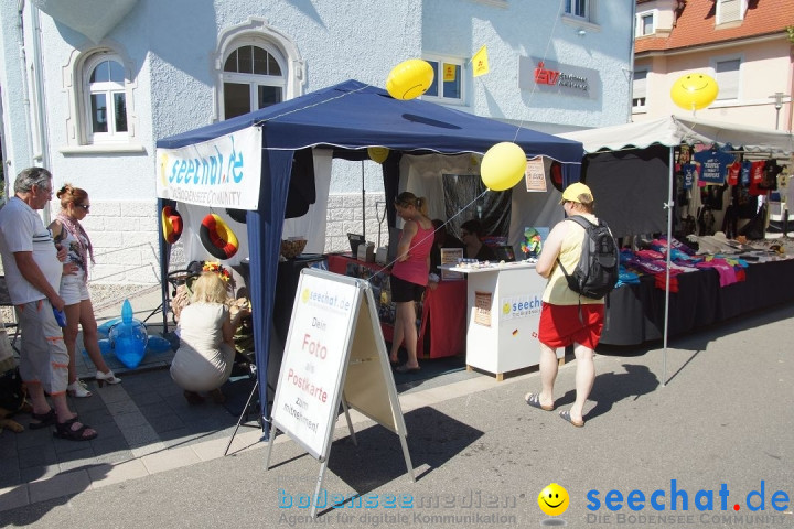 seechat.de Infostand: Schweizerfeiertag in Stockach am Bodensee, 16.06.2012