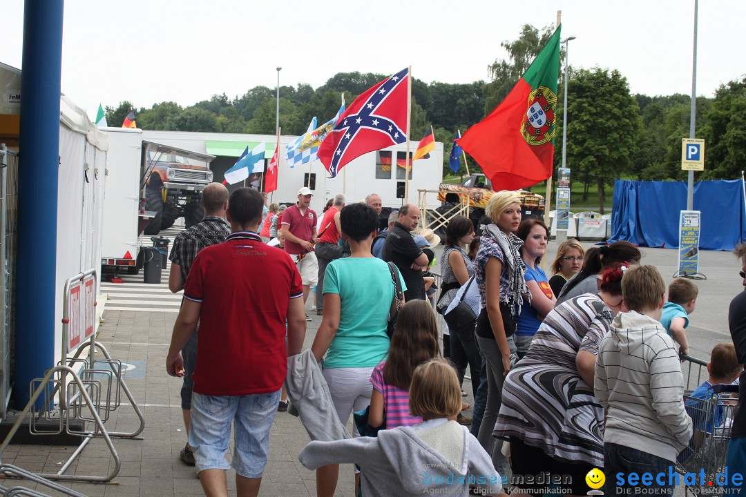 XXXXL-Monster-Truck-Show: Volkertshausen am Bodensee, 24.06.2012