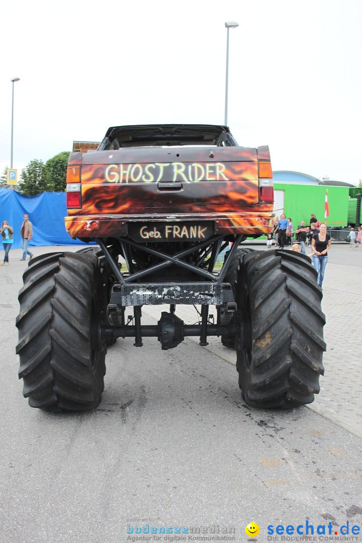 XXXXL-Monster-Truck-Show: Volkertshausen am Bodensee, 24.06.2012