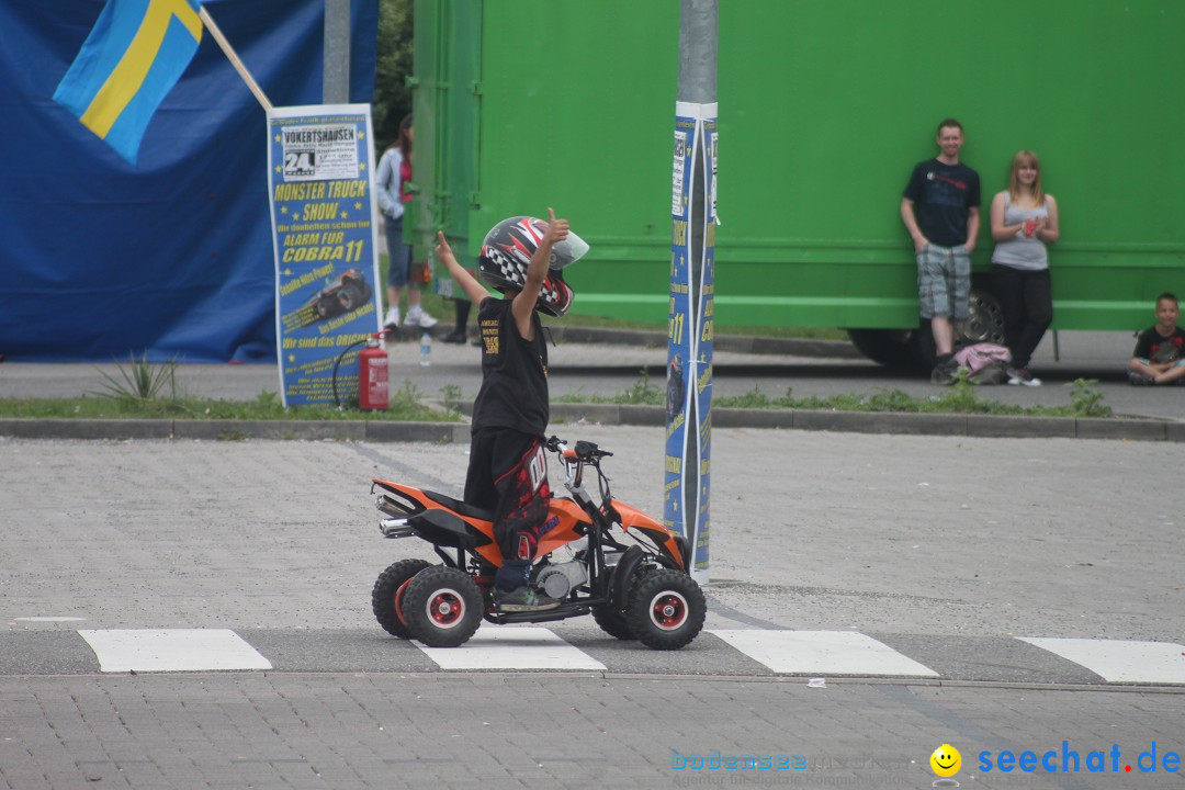 XXXXL-Monster-Truck-Show: Volkertshausen am Bodensee, 24.06.2012