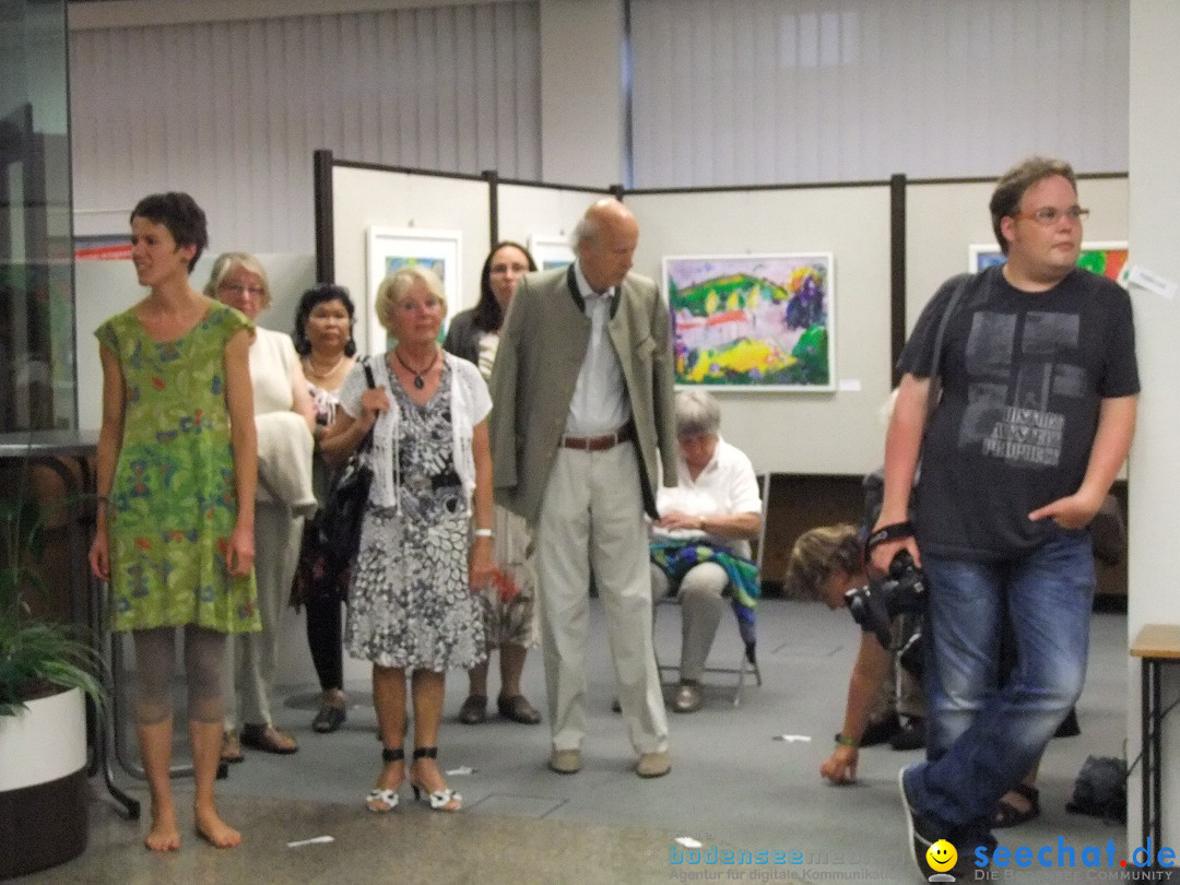 Vernissage Gerda Sorger: Zwiefalten, 05.07.2012