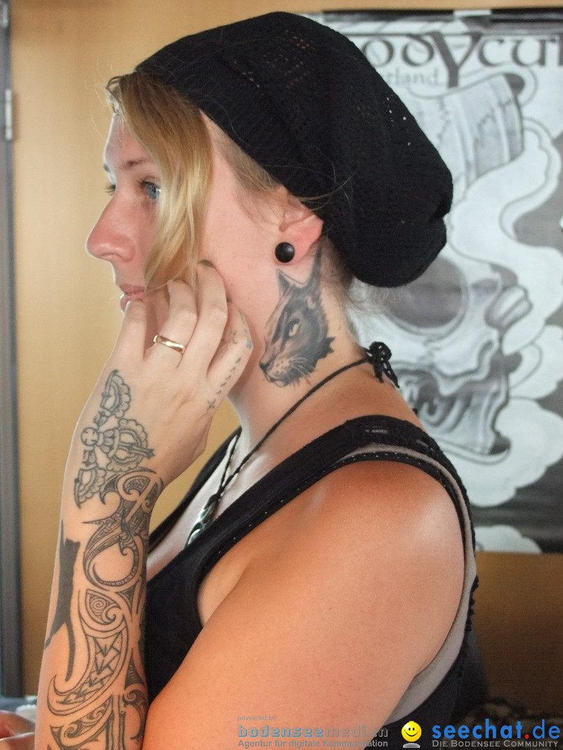 Tattoo Convention Bodensee 2012 - Schiffe: Friedrichshafen, 08.07.2012