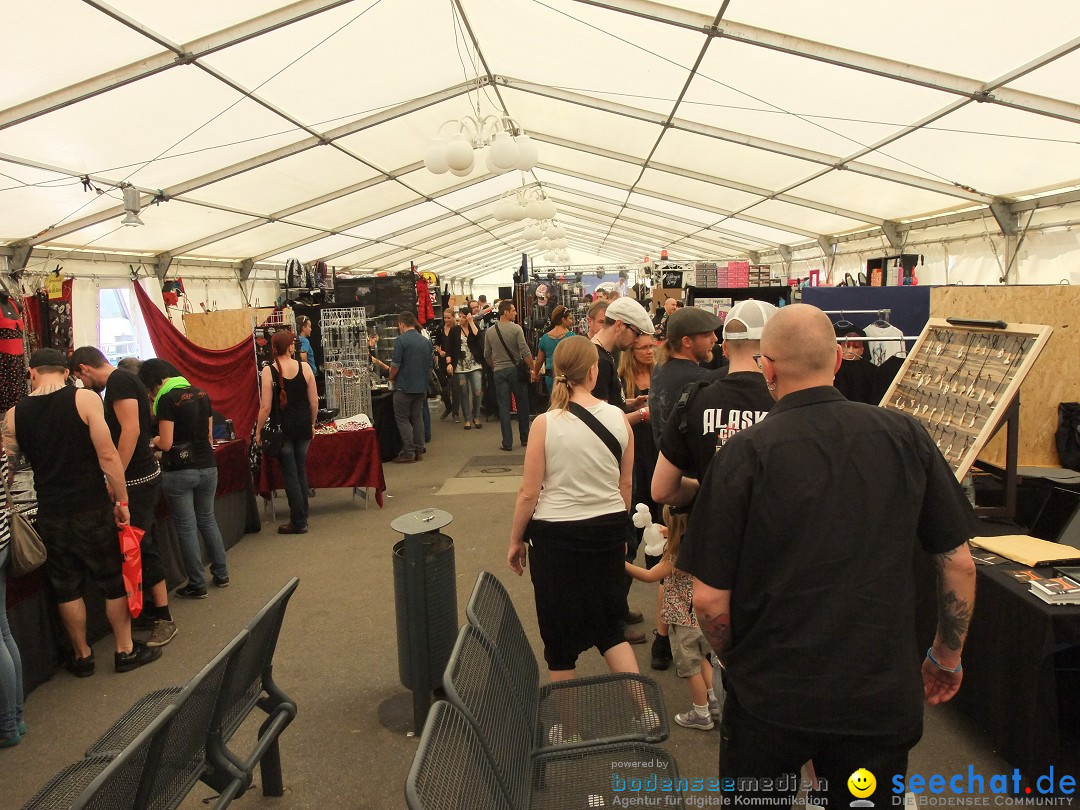 Tattoo Convention Bodensee 2012 - Schiffe: Friedrichshafen, 08.07.2012