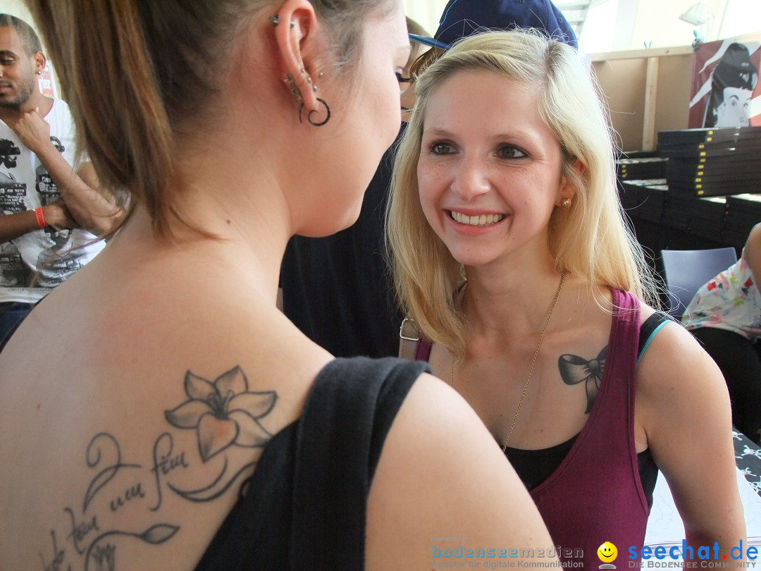 Tattoo Convention Bodensee 2012 - Schiffe: Friedrichshafen, 08.07.2012