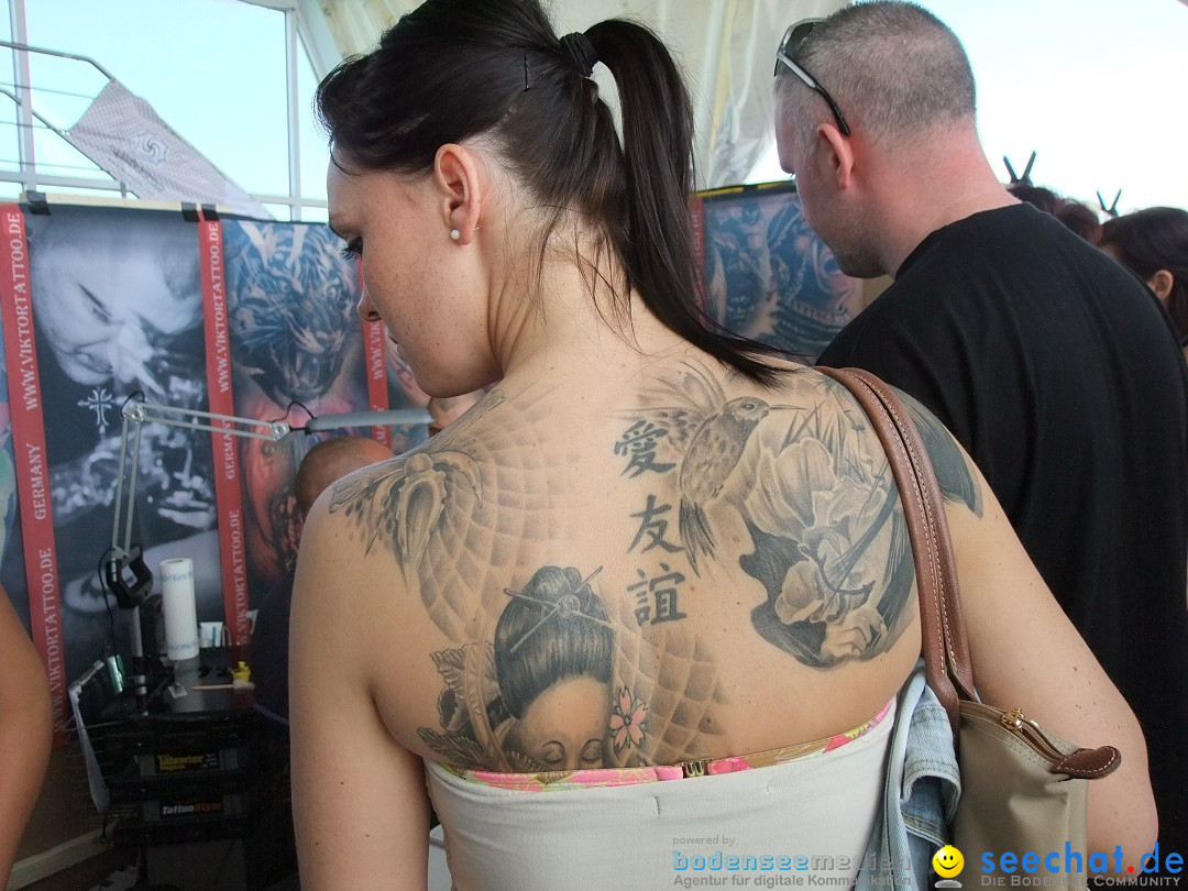Tattoo Convention Bodensee 2012 - Schiffe: Friedrichshafen, 08.07.2012