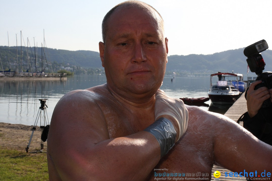 Bodenseequerung: Weltrekordversuch von ORCA - Bruno Dobelmann: Bodman am Bo