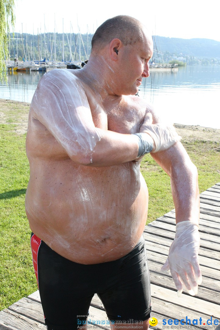 Bodenseequerung: Weltrekordversuch von ORCA - Bruno Dobelmann: Bodman am Bo