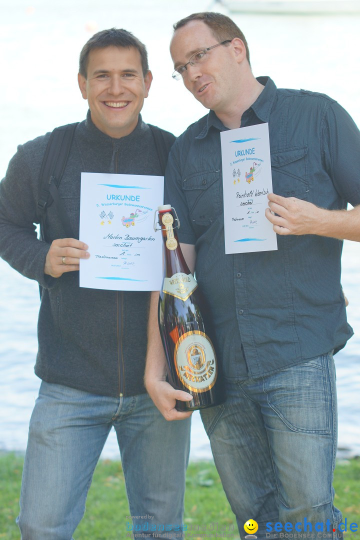 Badewannenrennen 2012: Wasserburg am Bodensee, 14.07.2012