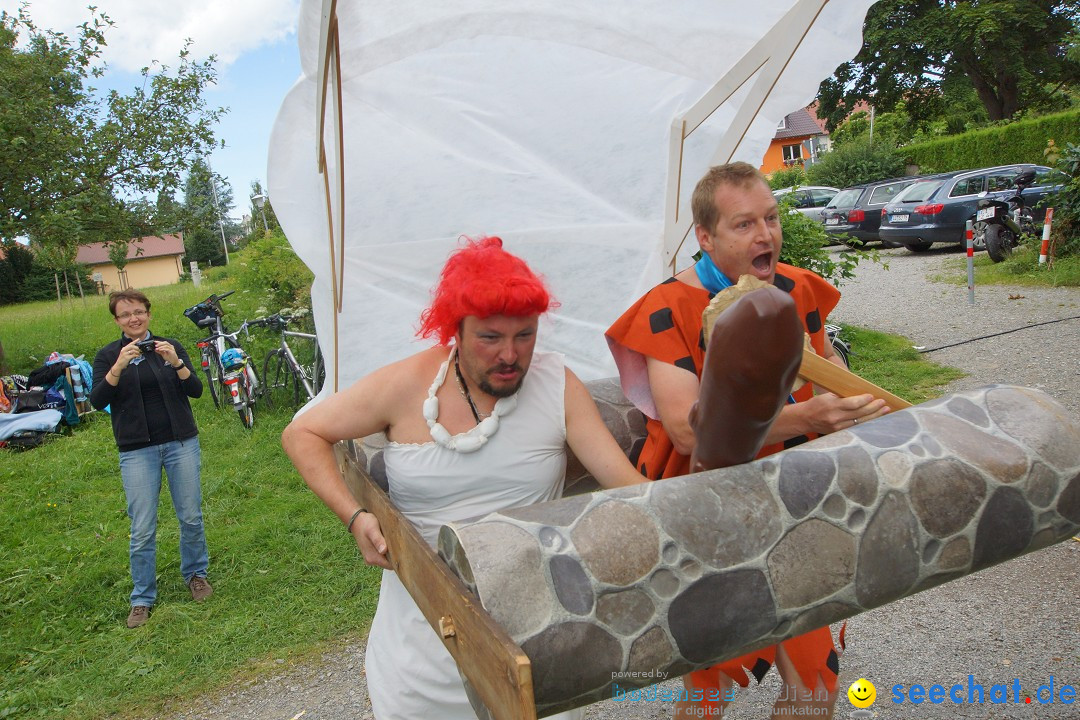 Badewannenrennen 2012: Wasserburg am Bodensee, 14.07.2012