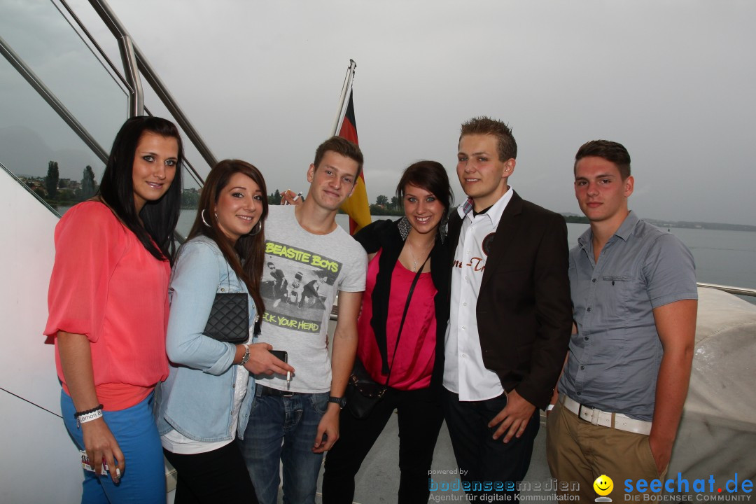LEMON HOUSE BOAT: Immenstaad am Bodensee, 21.07.2012