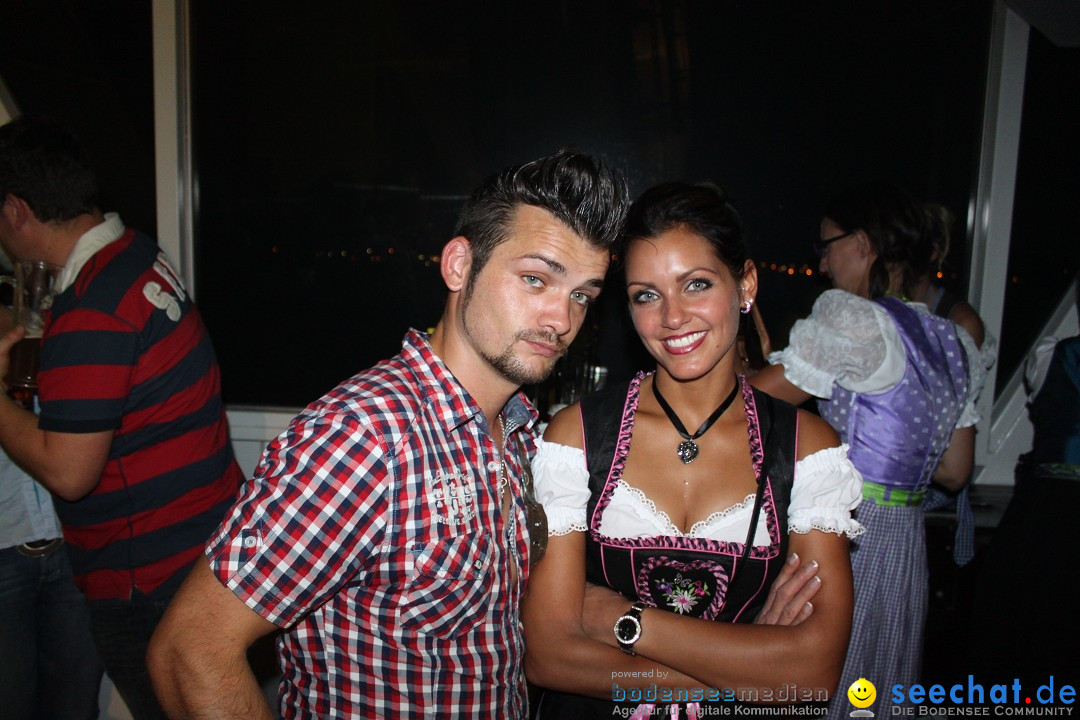 Partyschiff: Lederhosen und Dirndl: Friedrichshafen am Bodensee, 04.08.2012