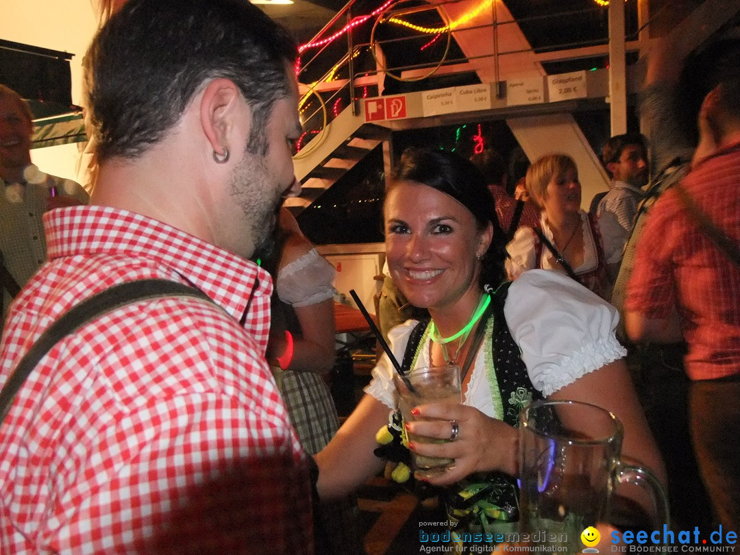 Partyschiff: Lederhosen und Dirndl: Friedrichshafen am Bodensee, 04.08.2012