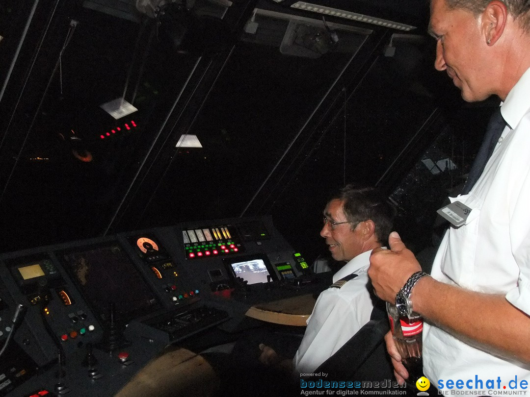 Partyschiff: Lederhosen und Dirndl: Friedrichshafen am Bodensee, 04.08.2012