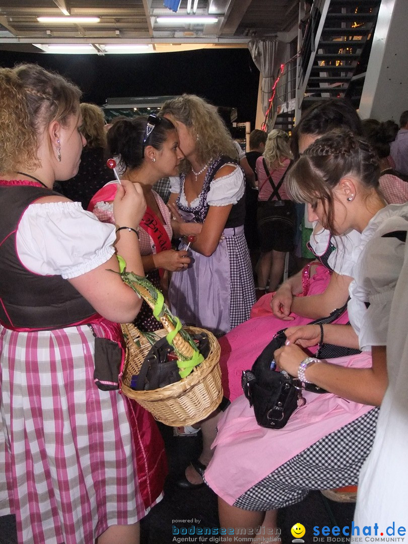 Partyschiff: Lederhosen und Dirndl: Friedrichshafen am Bodensee, 04.08.2012
