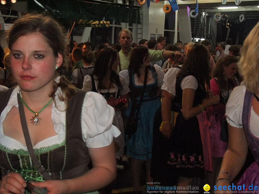 Partyschiff: Lederhosen und Dirndl: Friedrichshafen am Bodensee, 04.08.2012