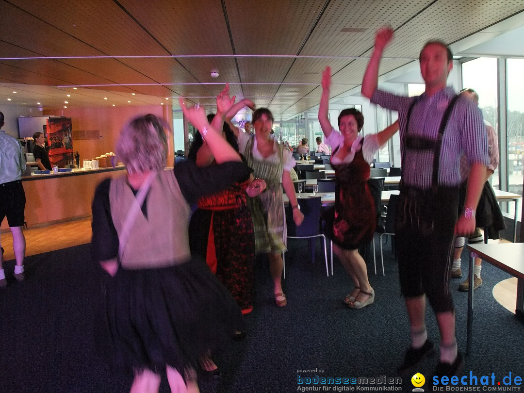 Partyschiff: Lederhosen und Dirndl: Friedrichshafen am Bodensee, 04.08.2012