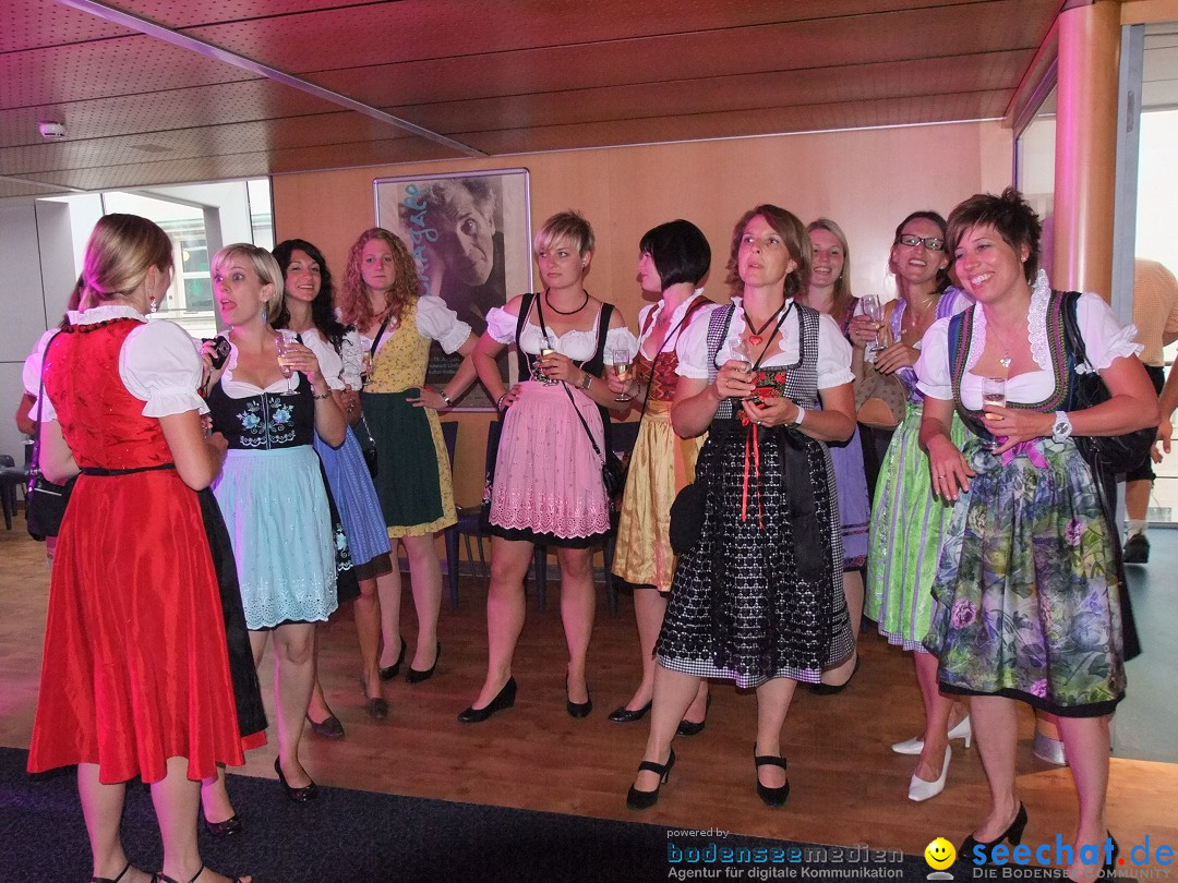 Partyschiff: Lederhosen und Dirndl: Friedrichshafen am Bodensee, 04.08.2012