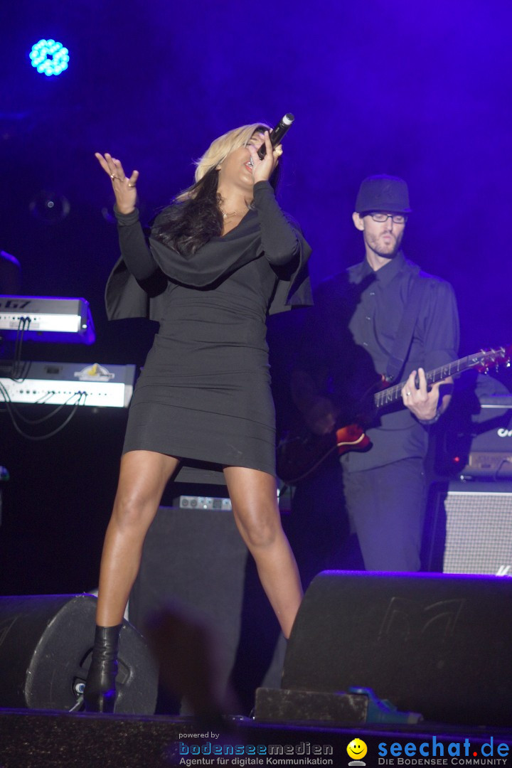 MELANIE FIONA - das festvial 2012: Schaffhausen, 10.08.2012