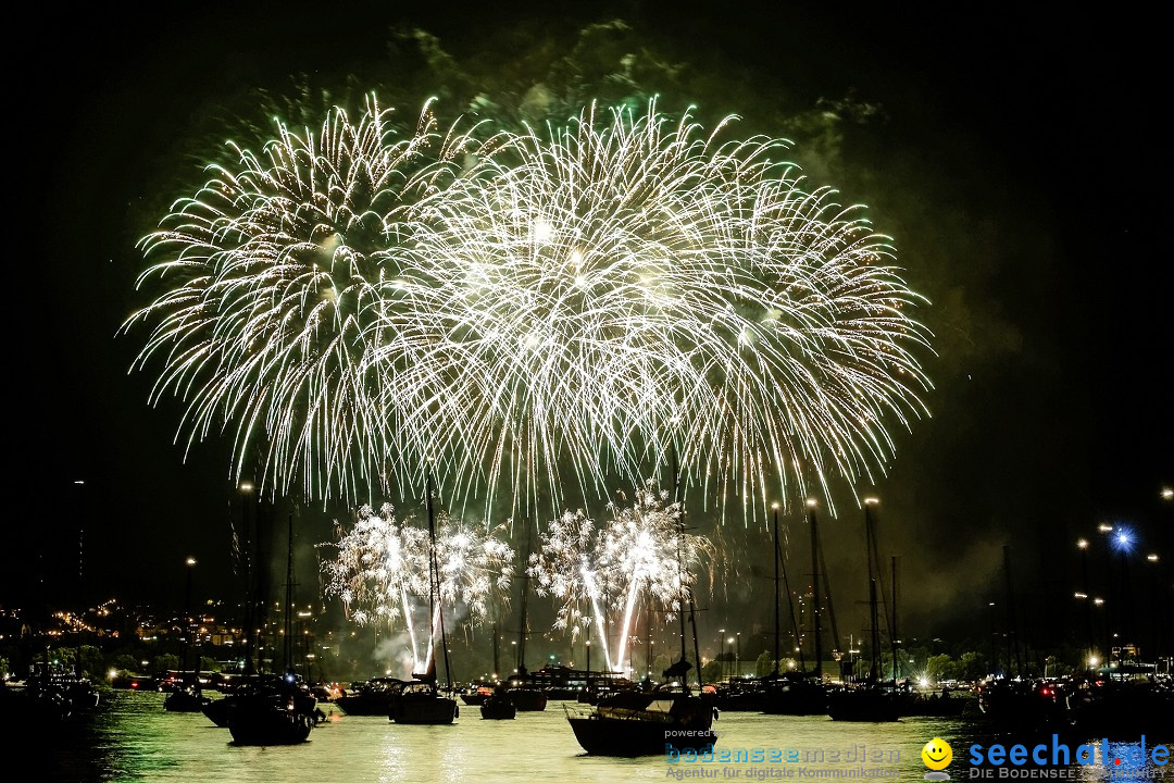 Feuerwerk - Seenachtfest 2012: Konstanz am Bodensee, 11.08.2012