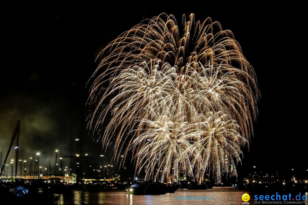 Feuerwerk - Seenachtfest 2012: Konstanz am Bodensee, 11.08.2012