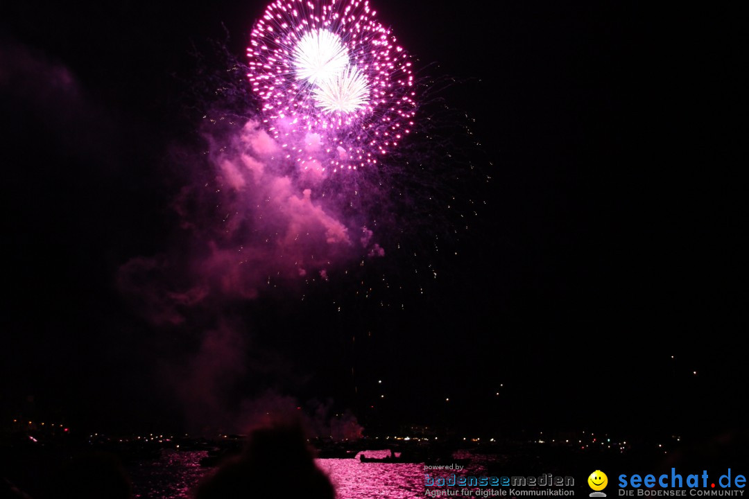 Feuerwerk - Seenachtfest 2012: Konstanz am Bodensee, 11.08.2012