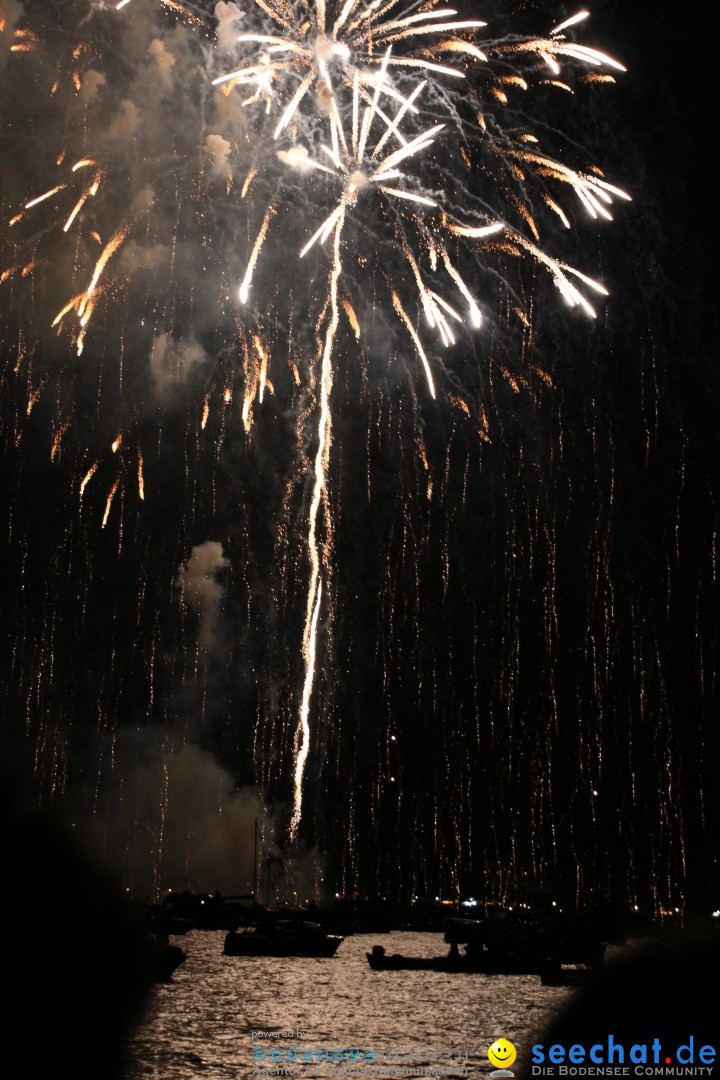 Feuerwerk - Seenachtfest 2012: Konstanz am Bodensee, 11.08.2012