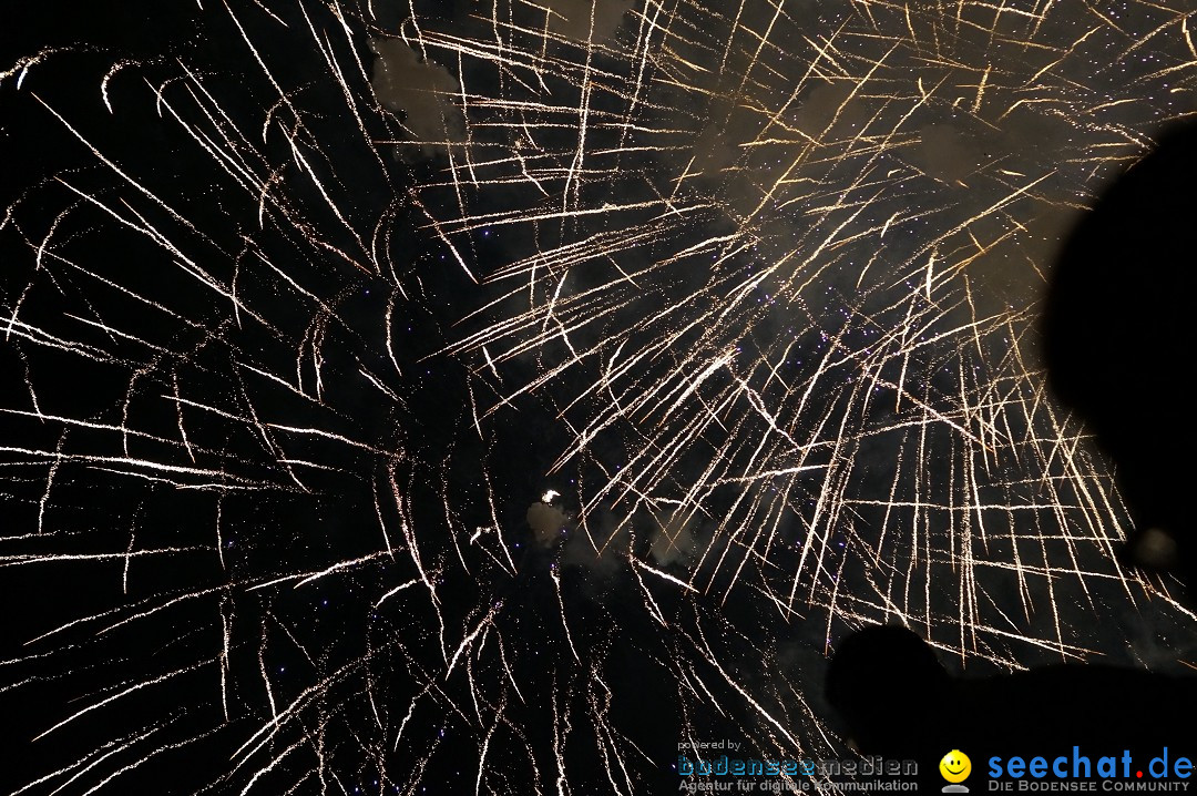 Feuerwerk - Seenachtfest 2012: Konstanz am Bodensee, 11.08.2012
