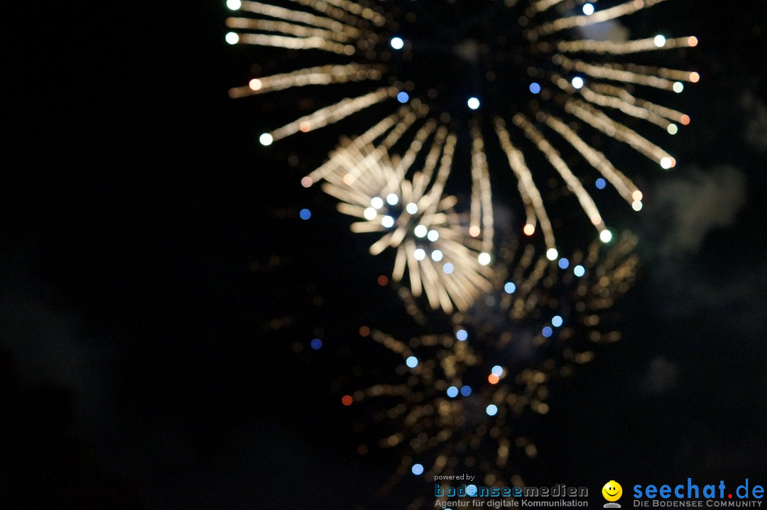 Feuerwerk - Seenachtfest 2012: Konstanz am Bodensee, 11.08.2012