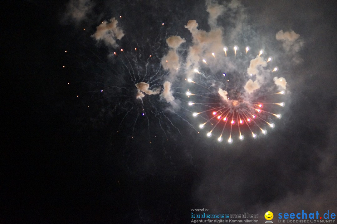 Feuerwerk - Seenachtfest 2012: Konstanz am Bodensee, 11.08.2012