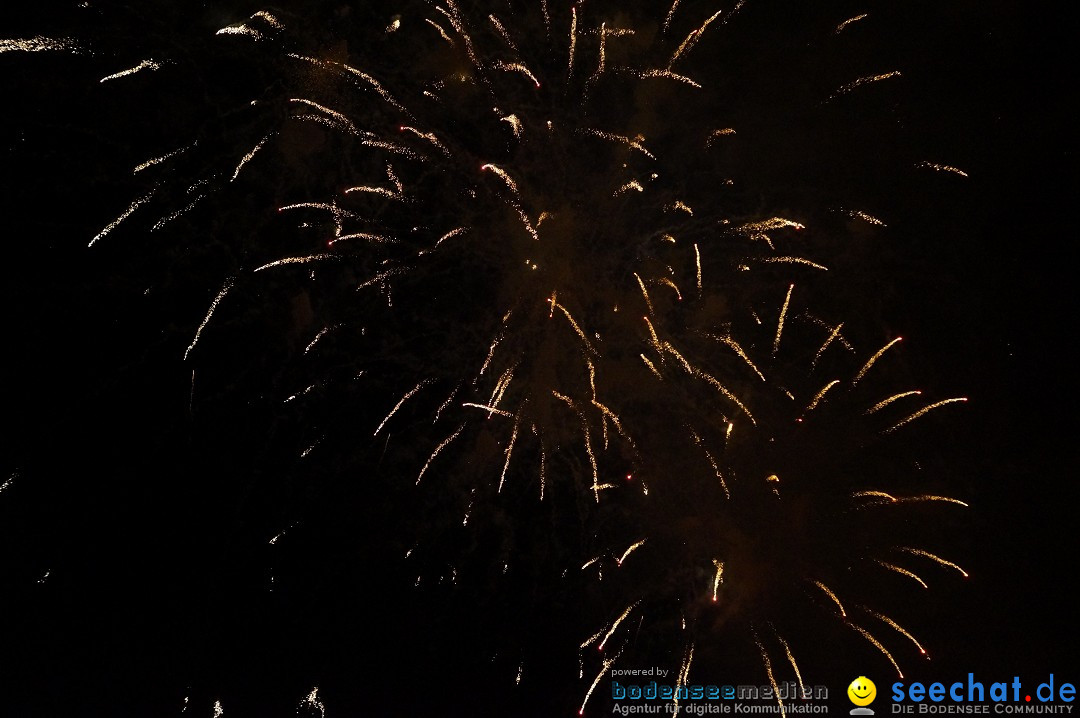 Feuerwerk - Seenachtfest 2012: Konstanz am Bodensee, 11.08.2012